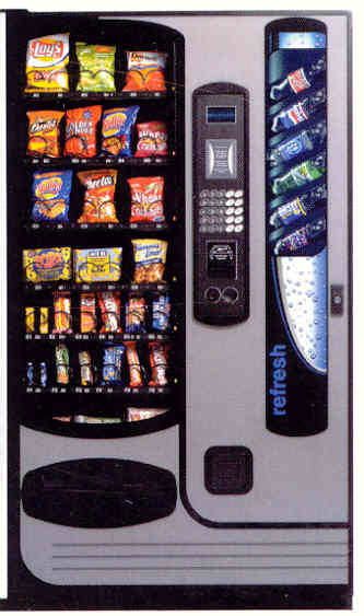 USI snack mart ll combo vending machine
